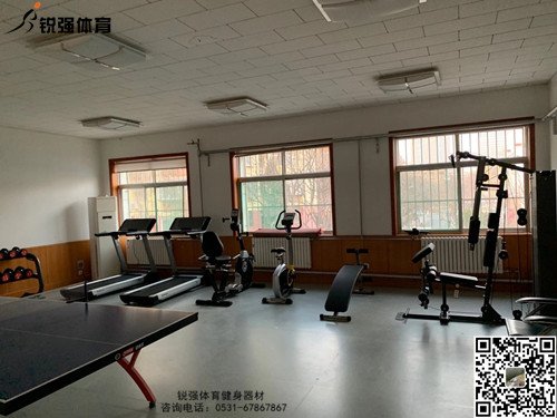 为济南某干休所做的健身房，为您所想，让老年人的生活多姿多彩