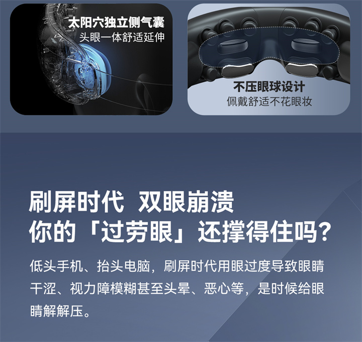 详情页1080_04.jpg 眼部按摩器RP-I50,根据国人眼型设计,机身弧度更贴合眼眶,贴心预留立体凹槽,保护眼球,