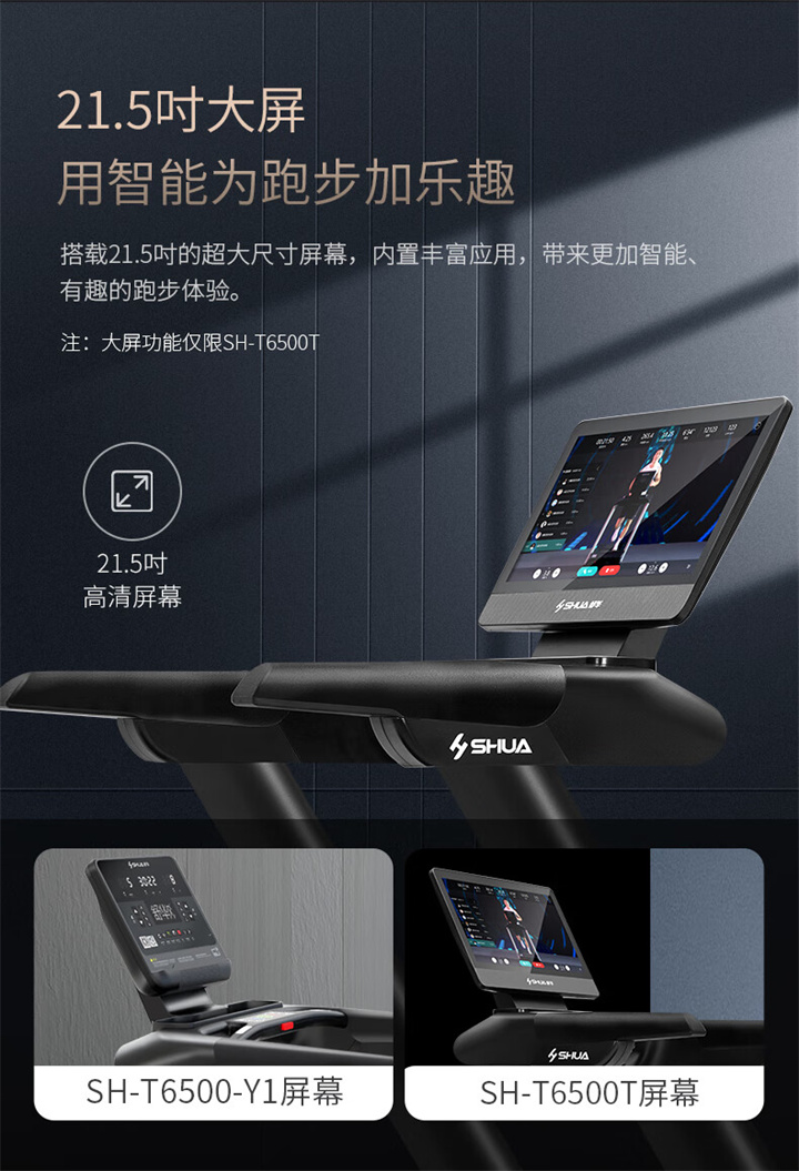 推荐健身器材-家用电动新X5跑步机 SH-T6500自2013年研发出X5之后，