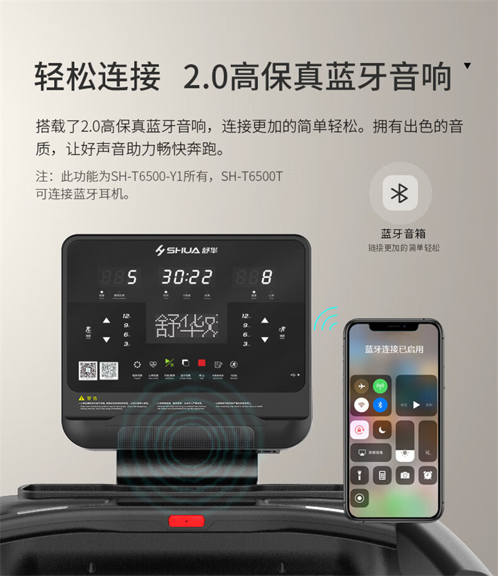 推荐健身器材-家用电动新X5跑步机 SH-T6500自2013年研发出X5之后，