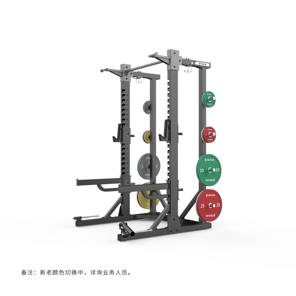 舒华前开放式框架训练器SH-G8901主要锻炼部位是胸部肌群、背部肌群、腿部肌群、肩部肌群、肱二头肌、
